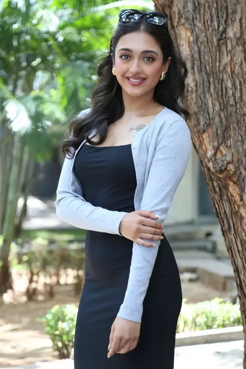 Gayatri Bhardwaj at Tiger Nageswara Rao Movie Interview